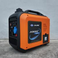 Générateur onduleur compact 3,5 kW 3000 W double carburant GPL essence portable silencieux à onde sinusoïdale pure pour camping-car et extérieur