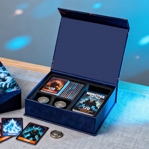 Jeu de société personnalisé en gros OEM/ODM - Bois et carton écologiques - Jeu éducatif familial - Monopoli avec logo personnalisé - Product Image 3