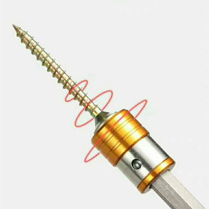 Magnetic Coil Head Screwdriver Bit For Electric Drill Metal Extended Magnetic Tip With Double Cross Shape - Product Image 1
