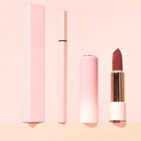 Set Riasan Wajah Lengkap Kosmetik Pink Alat Makeup Concealer Lip Gloss Lipstik Lipgloss Eyeliner Pen Maskara Pewarna Alis Foundation