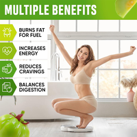 Rosebest Formule Personnalisée Garcinia Cambogia Café Vert Thé Vert Extrait Herbal Complément Minceur Brûle-Graisse