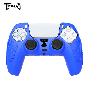 T02 <span class=keywords><strong>Ps5</strong></span> 실리콘 미끄럼 방지 보호 쉘 커버 실리콘 케이스 스킨 액세서리 <span class=keywords><strong>Ps5</strong></span> 게임 컨트롤러 - Product Image 1