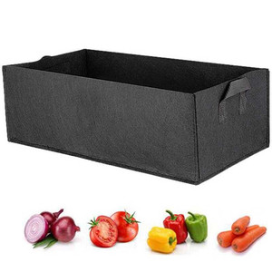 Bolsas para cultivo de tela de fieltro cuadradas, tamaño personalizado, para jardín, rectangular - Product Image 4