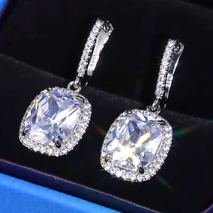Elegant Sparkling Drop <b>Earrings</b> for Women Formal Party Commuter <b>Dangle</b> Ear Jewelry - Product Image 3