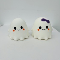 Entrepôt USA : Lot de 24 jouets sensoriels fantômes géants en TPR souple de 13 cm, avec boîte, pour enfants, cadeaux d'Halloween