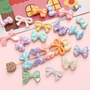 ลูกปัดอะคริลิครูปผีเสื้อรูปดาวสีรุ้งแบบ DIY สำหรับห้อยพวงกุญแจสายคล้องโทรศัพท์ชุบสี UV - Product Image 3