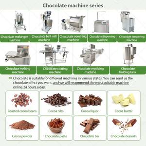 Concher de chocolat de laboratoire en acier inoxydable de haute qualité Conche Conching Cacao Make Grind Machine Chine - Product Image 6