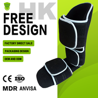 Attelle de nuit premium pour fasciite plantaire - Étirement de la dorsiflexion réglable avec coussinets de talon en gel pour soulager la douleur au talon