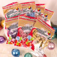 Ballons en latex de 12 pouces couleur chrome métallisé pour Noël, la fête des mères et les fêtes - Ballons à l'hélium de haute qualité et écologiques