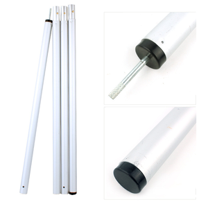 Poteaux télescopiques de remplacement <span class=keywords><strong>pour</strong></span> bâche, tiges réglables en alliage d'aluminium <span class=keywords><strong>pour</strong></span> <span class=keywords><strong>auvent</strong></span>, tente légère et portable, camping en extérieur - Product Image 2
