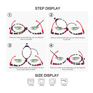 Увеличительные косметические очки для чтения складные косметические очки - Product Image 5