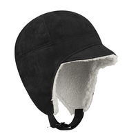 Sombrero de invierno personalizado con ala corta suave Sombrero de cazador ruso Sombrero de soldado a prueba de viento Orejeras Ushanka