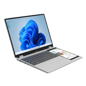 Xu hướng bây giờ 15.6 "+ 7" mới nhất màn hình kép mỏng máy tính xách tay thương hiệu mới Intel N95 32GB RAM SSD đa mục đích thiết bị kinh doanh máy tính xách tay - Product Image 1