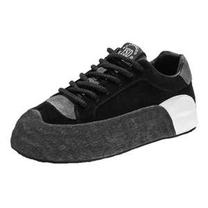 Chaussures décontractées sportives rétro pour hommes, légères et respirantes, durables, pour les sports de plein air avec semelles épaisses pour la course à pied - Product Image 1