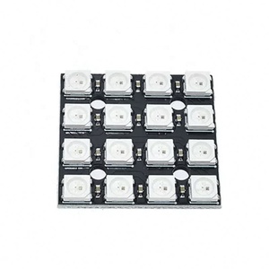 CJMCU-2812 WS2812B-4*4 5050 RGB LED Full-color Built-in <b>Lights</b> 16-bit Development Board - Product Image 1