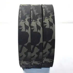 High Quality Heavy Duty Nylon Camouflage Milspec Webbing With Printed digital Camo Webbing strap