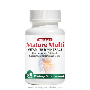 Compresse Multivitaminiche Personalizzate OEM/ODM per Adulti 50+ Integratore Multiminerali che Supporta la Memoria negli Anziani - Product Image 2