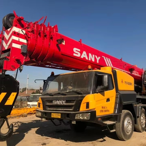 Grue mobile Sany 100 tonnes, certifiée EPA, performances sûres et stables, idéale pour les travaux de levage sur chantier - Product Image 1