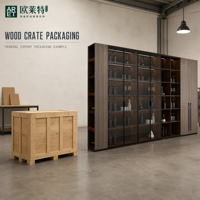 Armoire à vin ARET en mélamine sur mesure avec éclairage LED, écologique et grande capacité, meuble moderne pour salon