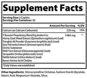 カスタマイズ テストステロンブースティングカプセル より強い筋肉を構築 男性用テストステロンブースター 持久力と筋力増強剤 - Product Image 5