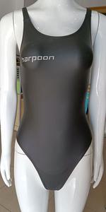 Maillot de bain une pièce personnalisé en cuir PU extensible quadridirectionnel noir, string sexy pour <span class=keywords><strong>femme</strong></span>, idéal pour la plage - Product Image 3