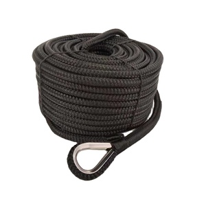 1/4 5/16 3/8 1/2 5/8 Corde <span class=keywords><strong>plate</strong></span> tressée en nylon de 3/4 pouces pour les lignes d'ancrage et d'amarrage et les fournitures marines - Product Image 5