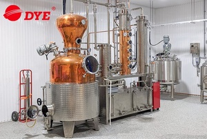 DYE Spirit Distillery System <span class=keywords><strong>Gin</strong></span> Equipo de destilación Whisky Copper Still Equipment Brandy Ron Distilling - Product Image 4