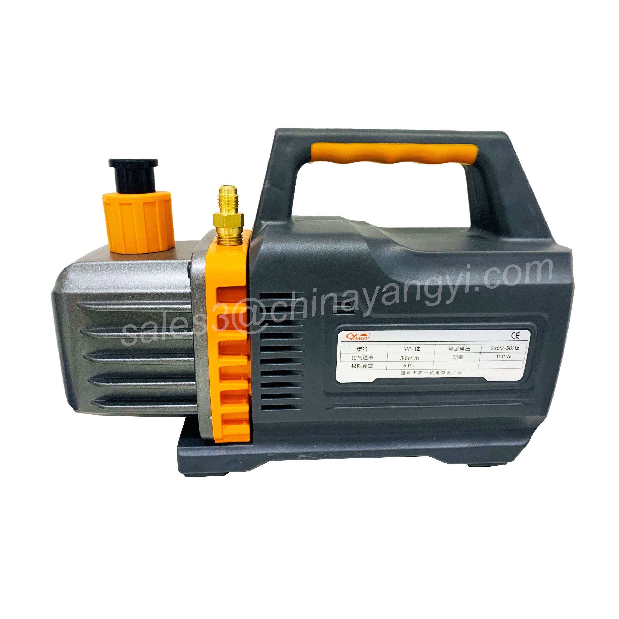 DC Brush Motor 18V HAVC Portable Rotary Vane Vacuum Pump for Air  Conditioner Refrigerant HVAC Air Tool