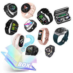 Boîte à mystère Lucky Box Electronic 3C Smart Watch Écouteurs Casque d'écoute Aveugle 100% Véritables coffrets cadeaux Alliage Electronica Rubber TFT <span class=keywords><strong>Bar</strong></span> - Product Image 5