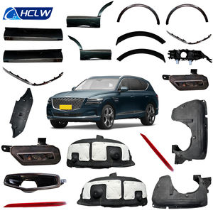 Bộ phụ kiện ngoại thất hoàn chỉnh mới cho Genesis GV80 - Cản trước/sau, lưới tản nhiệt, đèn pha, đèn hậu, bộ thân xe đầy đủ, lắp đặt dễ dàng - Product Image 2