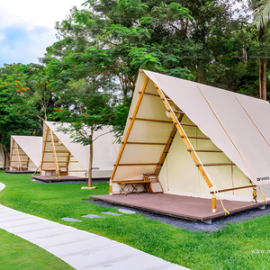 Fabricante de Tiendas de Campaña de Lujo Prefabricadas de <span class=keywords><strong>Lona</strong></span> de PVC para Glamping y <span class=keywords><strong>Camping</strong></span> de Lujo - Product Image 2