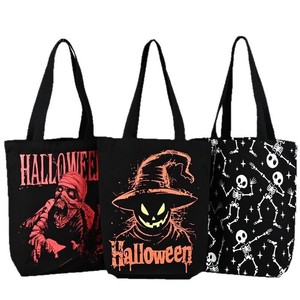 Bolsa de Lona de <span class=keywords><strong>Halloween</strong></span> para Niños, Bolsa de Dulces para Recoger Truco o Trato, con Diseño Impreso, Estilo Regular - Product Image 5