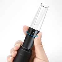 Bouchon de bouteille à vin rouge sous vide pour conserver la fraîcheur, pompe à air, bouchon de conservation, outil de scellement, boîte noire, respirateur à vin