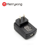 Adaptateur secteur 100-240 V, sortie 5 V 0-4000 mA avec certification IEC 60601-1, EN 60601-1, UL 60601-1
