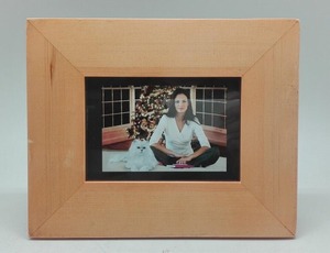 Mộc Mạc rắn gỗ hiện đại có thể gập lại Wall Mount Tùy chỉnh hình dạng khung ảnh với 2-màu ống đồng in ấn nhà văn phòng sẵn sàng-quà Tặng - Product Image 6