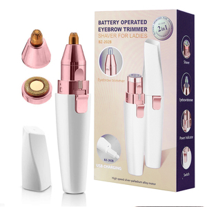 Máquina de afeitar eléctrica 2 en 1, nuevo diseño, depiladora, depilación, afeitadora de cejas - Product Image 1