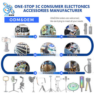 مثبت هاتف لاسلكي بتحكم عن بعد مخصص من المصنع بالجملة ثلاثي المحاور مضاد للاهتزاز مع تتبع الوجه وتتبع الأشخاص - Product Image 5