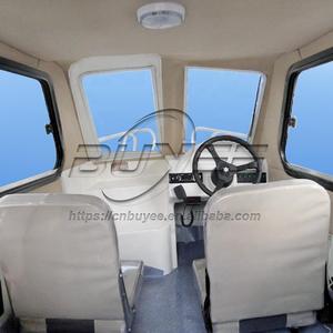 Barco de velocidad de bajo <span class=keywords><strong>precio</strong></span> 17,6 pies 5,38 metros yate de lujo motor de transmisión de popa <span class=keywords><strong>lancha</strong></span> rápida de fibra de vidrio con cabina - Product Image 3