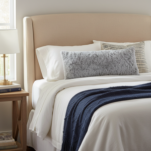 Almohada Abrazable Everest Barrow Vianney, Larga y Rectangular, Rellena de Fibra Sintética para Dormir y Descansar en la Cama - Product Image 3