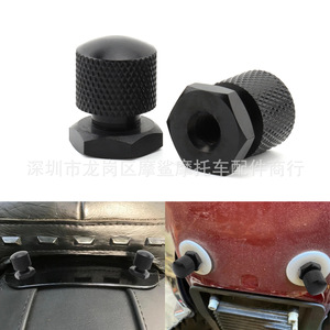 Tuerca para cojín de asiento Ms 4x2x1 para modificación de Harley cromada - Product Image 2