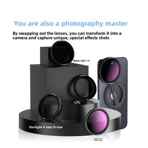 Support magnétique pour filtre polarisant CPL 52 mm et filtre ND pour téléphones iPhone et Android - Product Image 3