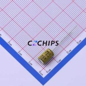 Condensador Electrolítico de Aluminio de Orificio Pasante LKMC0901V680MF, Orificio Pasante, D6.3xL9mm 68uF 20% 35V 486mA-100kHz - Product Image 2