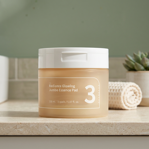 Numbuzin Soins de la peau coréens No.3 Radiance Glowing Jumbo Essence Pad - Soins de la peau coréens Jumbo Essence Pads Éclat et luminosité pour le visage - Product Image 4
