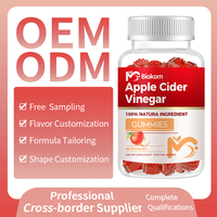 Gummies Minceur Naturelles KETO ACV Sans Sucre pour Ventre Plat, Vinaigre de Cidre de Pomme, Perte de Poids, Marque Privée OEM en Gros