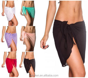 Váy Quấn Đi Biển Vải Voan Mỏng Đi Biển Váy Quấn Quanh Bikini Váy Quấn Đi Biển Cho Nữ - Product Image 6