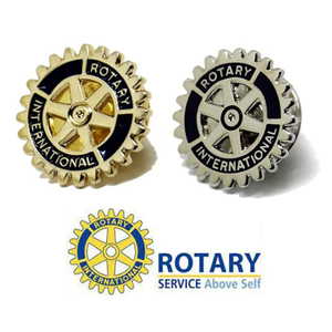 Fabricantes de Artesanías Metálicas en China, Insignia de Metal de los Clubs Rotarios Masónicos Internacionales, Pin de Solapa Personalizado con Esmalte, Recuerdos Rotarios - Product Image 4