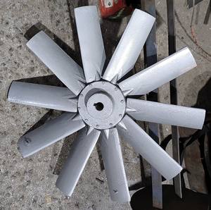 Impulsor de Ventilador de Flujo Axial de Aleación de Aluminio Industrial para Sistemas de Ventilación y Extracción de Torres de Refrigeración - Product Image 2