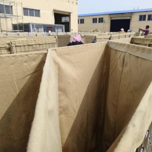 Barrière défensive <span class=keywords><strong>Hesco</strong></span> MIL 1/3 de haute qualité, mur en gabion soudé résistant aux explosions pour la sécurité des camps et des périmètres - Product Image 6