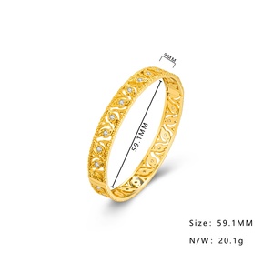 Bracciale Vintage in Argento Sterling <span class=keywords><strong>925</strong></span> con Fiori Intagliati e Zirconi, Elegante per Uso Quotidiano Femminile, Regalo per Anniversario di Matrimonio - Product Image 6