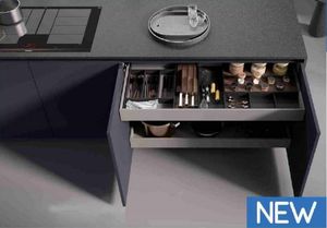 Glissières de tiroir encastrées JOB à roulement à billes, rails dissimulés à montage inférieur, extension complète - Product Image 5